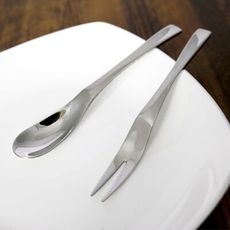 Linox 廚之坊 316不鏽鋼小湯匙 咖啡匙 布丁匙 蛋糕匙 攪拌匙 茶匙 小叉子 水果叉 點心叉