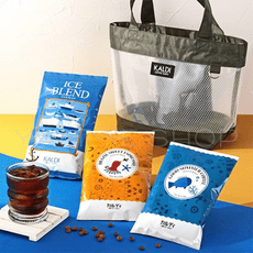 日本限定 防水透視  🇯🇵 KALDI  防水托特包 手拎包 購物袋 午餐袋 水餃包 手提包