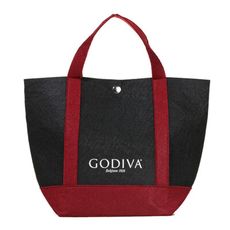 四色可選  日本福袋限定 GODIVA 毛氈托特包 提袋 托特包 午餐袋 手提包 便當包 GBS18