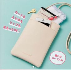 日本雜誌附錄 首都圏 JILL STUART 手機袋 手機包 斜挎包 斜揹包 單肩包（JBX8）