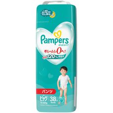 PAMPERS全新超吸巧虎褲紙尿褲XL38片(每箱/4包)(全日文包裝)