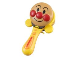 日本進口 麵包超人 Anpanman 大臉律動響板玩具 響板 樂器 音樂 玩具