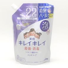 日本獅王 LION 泡沫洗手液補充包(花香型/450ML) 日本製