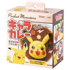 神奇寶貝 精靈寶可夢 POKÉMON 皮卡丘 咖哩飯用造型塑膠壓模組(LCR3) 日本製