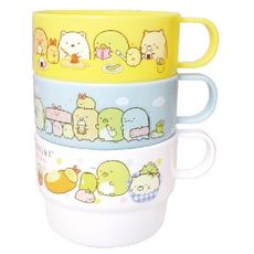 角落生物 Sumikko Gurashi 3入組塑膠水杯200ml水杯/隨行杯/漱口杯