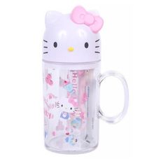 凱蒂貓 HELLO KITTY 牙刷&牙膏&漱口杯組