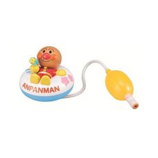 日本進口 麵包超人 Anpanman 造型 游泳洗澡玩具 泳圈噴水玩具