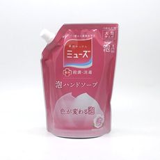 日本 MUSE 地球製藥 抗菌按壓慕斯泡沫洗手乳 補充包(花香/450ML)