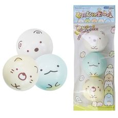 角落生物軟球 Sumikko Gurashi 角落小夥伴兒童玩具軟球 白熊 貓咪 蜥蜴