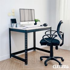 【空間特工】OSB 90x60x75cm 免螺絲角鋼電腦桌【台灣製造】書桌 辦公桌 梳妝台 電競桌