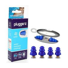 【Pluggerz】荷蘭進口  游泳耳塞 聲音濾波器 1大1小2副裝(耳塞   游泳耳塞 聲音濾波器