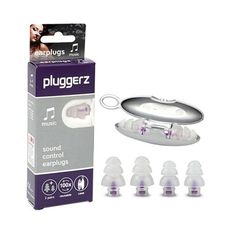 【Pluggerz】荷蘭進口  音樂耳塞 聲音濾波器 1大1小2副裝(耳塞   音樂耳塞 聲音濾波器