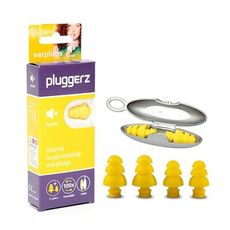 【Pluggerz】荷蘭進口 安靜閱讀耳塞 聲音濾波器 1大1小2副裝(耳塞   閱讀耳塞 聲音濾波
