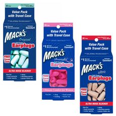 【Macks】美國熱銷 泡棉耳塞 30副裝 送收納盒