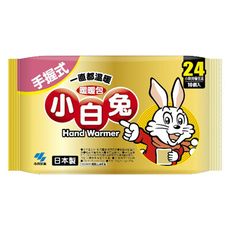 【小林製藥】小白兔手握式暖暖包 24h <10片/包>