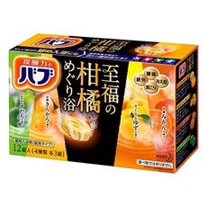 【花王】至福 柑橘系炭酸溫泉錠《秀品屋》