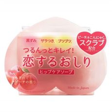 ✪PELICAN✪ 日本製 蜜桃保濕去角質皂 80g《秀品屋》