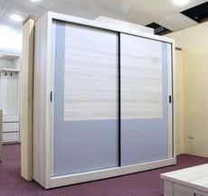【歐風別館】莫蘭迪七尺洗白色衣櫃【基隆至台中免運費】