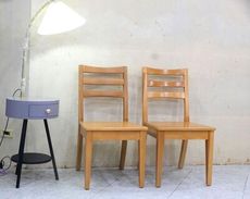 【歐風別館】豐田正柚木全實木餐椅
