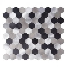 18PARK-六角領域壁貼-鋁塑板/黑灰 [黑灰]