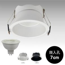 18PARK-防眩崁燈-7W/2色 [中性光-4000K,白,全電壓]