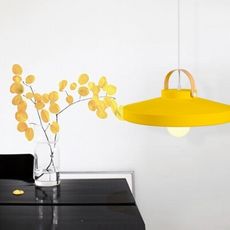 18PARK-拉提莎吊燈-7色 [黃色,中款]-含燈泡組合(5W*1)