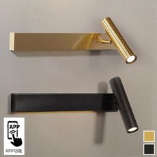 18PARK-彤景線壁燈-40cm/2款/2色/APP [古銅色,右款]