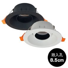 18PARK-極眩崁燈-2色 [6W,白光-6000K,白,全電壓]