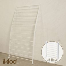 【ikloo】簡約靠壁毛巾收納架 BS250