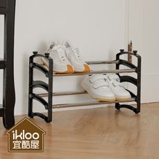 【ikloo】 伸縮式鞋架組 SH32