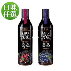 【韓味不二】膳府 玄米黑醋 900ml  (黑莓&藍莓口味/山葡萄&覆盆子)可單罐選購