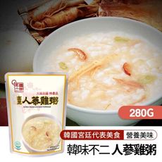 【韓味不二】高麗人蔘雞粥280g/包