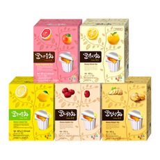 【韓味不二】花泉蜂蜜茶球系列(30g x 15入)/盒 - (柚子/紅棗/葡萄柚/檸檬/薑母)