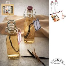 【KILNER】扣式玻璃飲料瓶禮盒(二入)