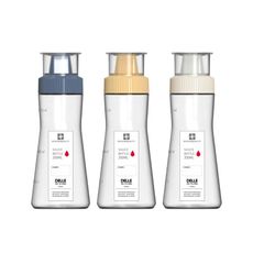 【樂博ROBO】DELLE系列多孔醬料瓶350ml-3入組