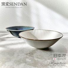 【MINORU TOUKI】日本製美濃燒SENDAN窯變系列湯碗2入組17cm-白色