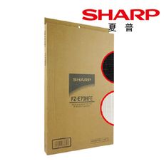 【SHARP 夏普】HEPA濾網+活性碳濾網 原廠公司貨 FZ-E70HFE+ FZ-E70DFE