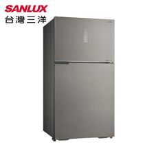 【SANLUX 台灣三洋】606L 雙門 變頻 電冰箱 SR-V610B 一級節能