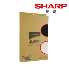 【SHARP 夏普】HEPA濾網+活性碳濾網 原廠公司貨 FZ-D40HFE + FZ-D40DFE