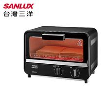 【SANLUX 台灣三洋】9公升 小烤箱 定時裝置 烤麵包 厚片土司 烤箱 SK-09A