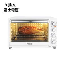 【Fujitek 富士電通】40L 烤箱 旋風烤箱 五檔開關 發酵功能 電烤箱 FTO-LN300