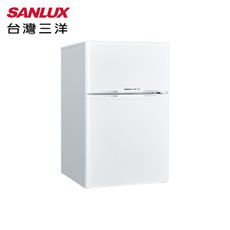 【SANLUX 台灣三洋】102L 雙門 定頻 電冰箱 SR-C102B1 一級節能