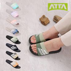 【ATTA】足壓分散★流線均壓室外拖鞋(8色)