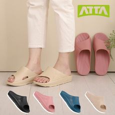 【ATTA】激厚減震★40厚均壓減震拖鞋(4色)