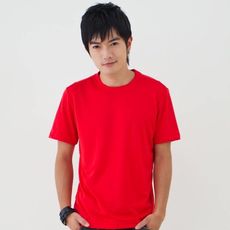 男款3M吸濕排汗T恤 素面T恤 紅色