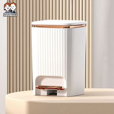 9L 甜檸檬靜音緩降大容量垃圾桶-中款