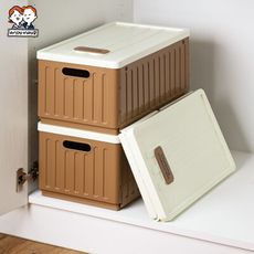 20L 加櫻可分類衣褲收納盒-帶蓋7格