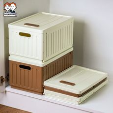 20L 加櫻可分類衣褲收納盒-2件套 (帶蓋無隔+帶蓋7格)