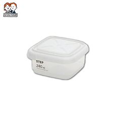 透明帶刻度保鮮收納盒-迷你240ml