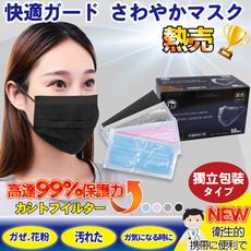 日本熱銷全方位活性碳口罩(盒)(獨立包裝)